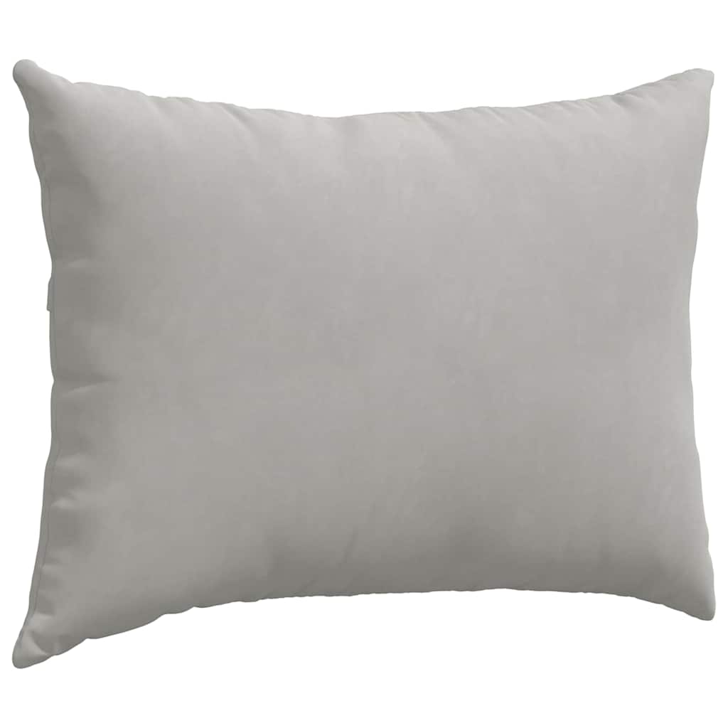 Sofa Kussens 2 stuks Lichtgrijs 70 x 50 cm Stof is nu te koop bij PeponiXL, paradijselijk wonen!