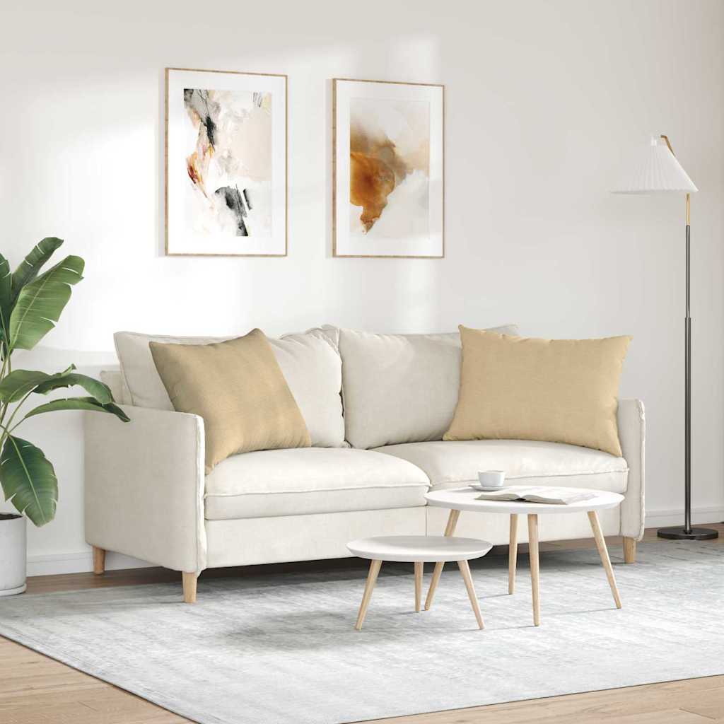 Sofa Kussens 2 stuks Grijs groen 70 x 50 cm Cordstof is nu te koop bij PeponiXL, paradijselijk wonen!