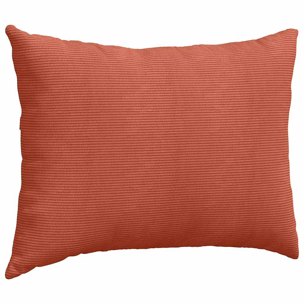 Sofa Kussens 2 stuks Rood-oranje 70 x 50 cm Cordstof is nu te koop bij PeponiXL, paradijselijk wonen!