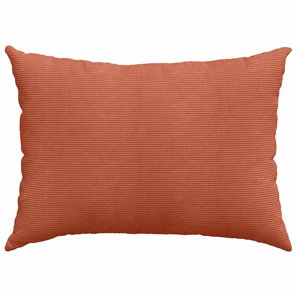 Sofa Kussens 2 stuks Rood-oranje 70 x 50 cm Cordstof is nu te koop bij PeponiXL, paradijselijk wonen!