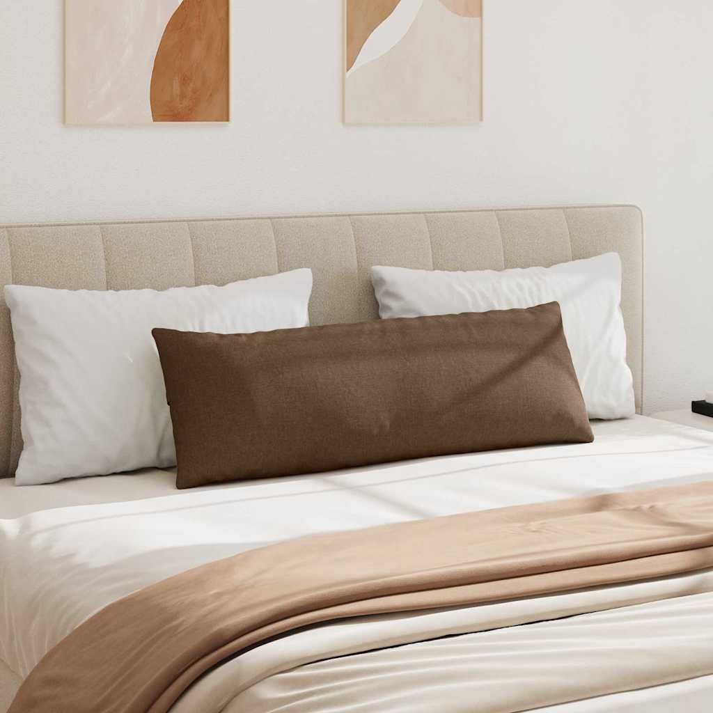 Sofa Kussens 2 stuks Bruin 120 x 40 cm Stof is nu te koop bij PeponiXL, paradijselijk wonen!