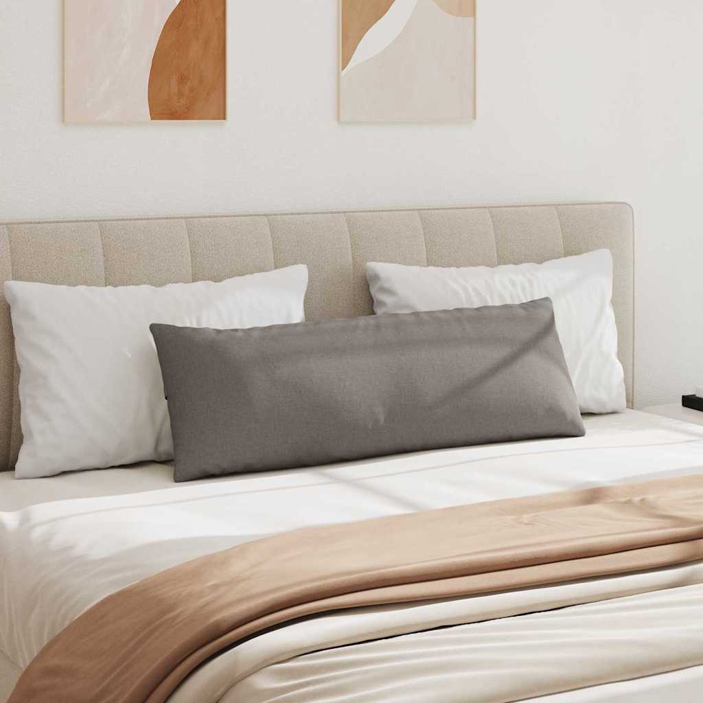 Sofa Kussens 2 stuks Taupe 120 x 40 cm Stof is nu te koop bij PeponiXL, paradijselijk wonen!