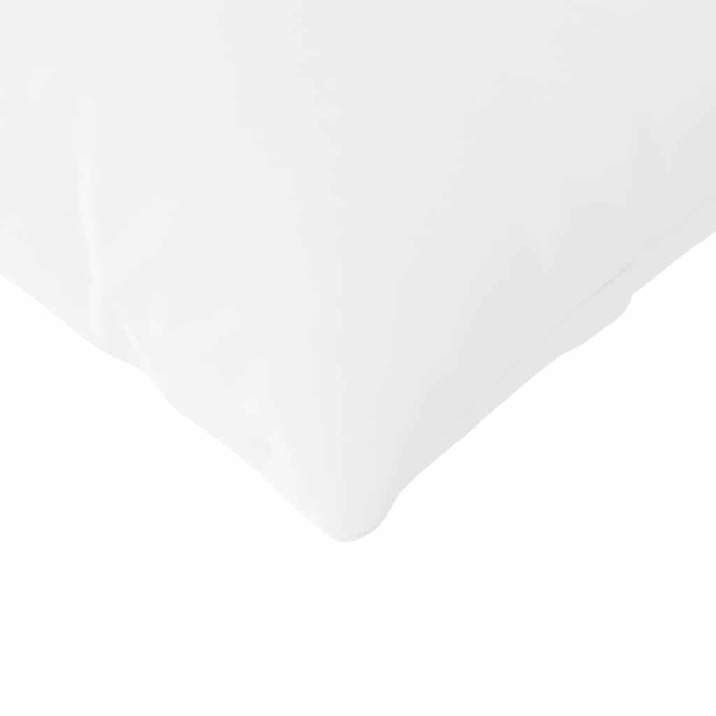 Sofa Kussens 2 stuks Wit 120 x 40 cm Stof is nu te koop bij PeponiXL, paradijselijk wonen!