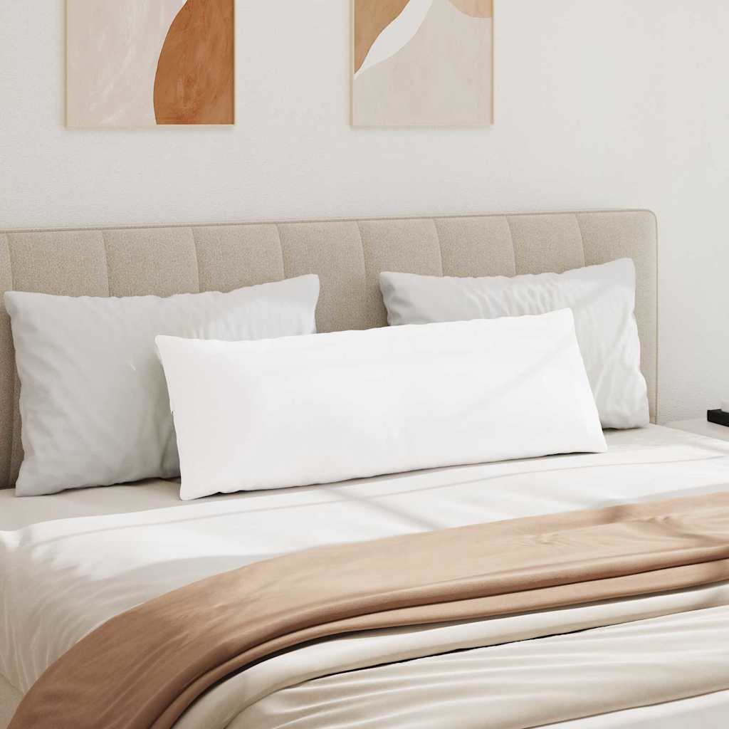 Sofa Kussens 2 stuks Wit 120 x 40 cm Stof is nu te koop bij PeponiXL, paradijselijk wonen!