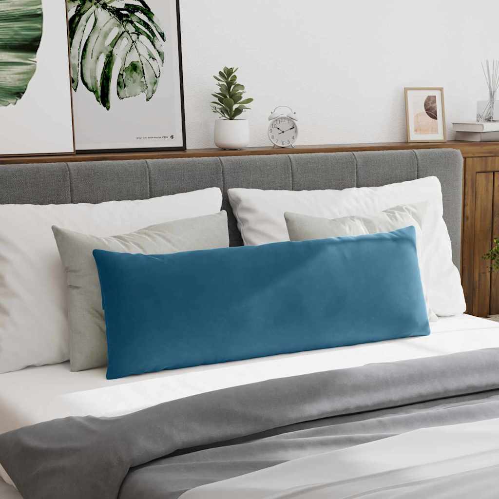 Sofa Kussens 2 stuks Blauw 120 x 40 cm Cordstof is nu te koop bij PeponiXL, paradijselijk wonen!