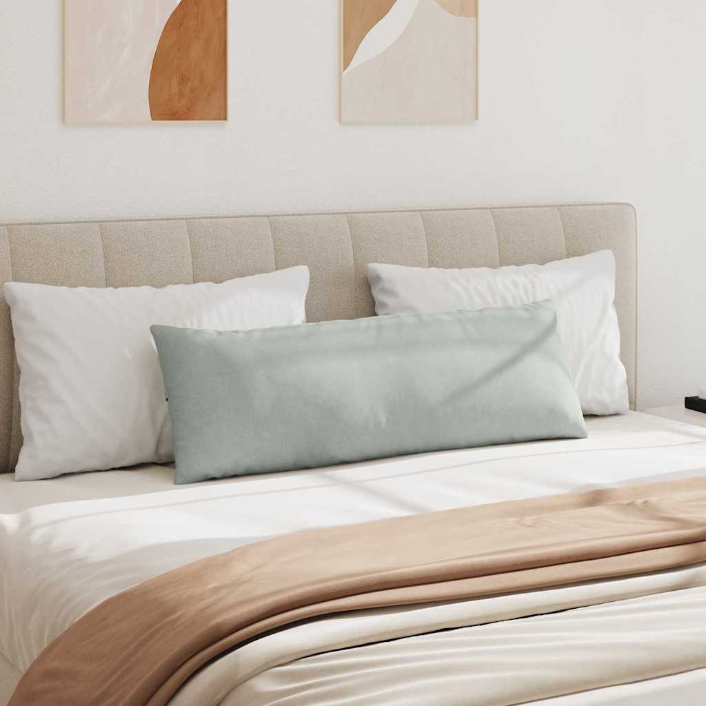 Sofa Kussens 2 stuks Lichtgrijs 120 x 40 cm Cordstof is nu te koop bij PeponiXL, paradijselijk wonen!