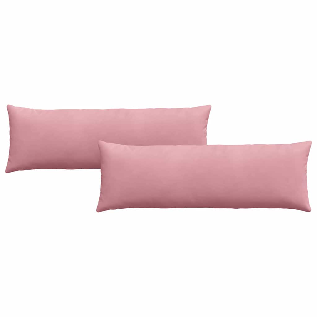 Sofa Kussens 2 stuks Roze 120 x 40 cm Cordstof is nu te koop bij PeponiXL, paradijselijk wonen!