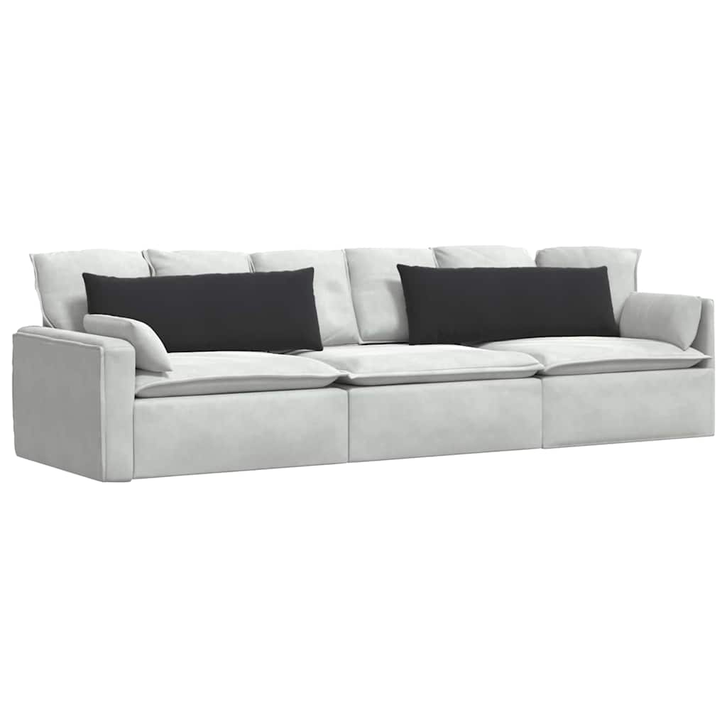 Sofa Kussens 2 stuks Zwart 120 x 40 cm Cordstof is nu te koop bij PeponiXL, paradijselijk wonen!