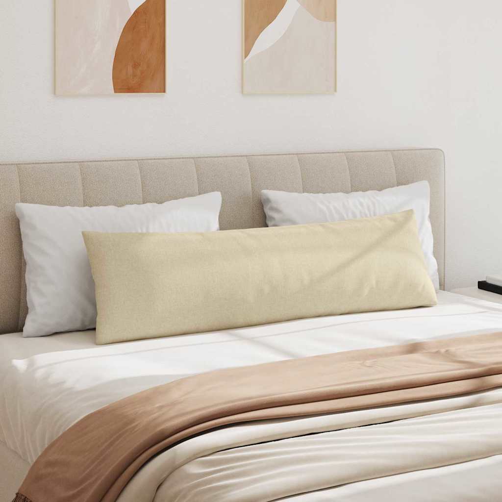 Sofa Kussens 2 stuks Crème 145 x 40 cm Stof is nu te koop bij PeponiXL, paradijselijk wonen!