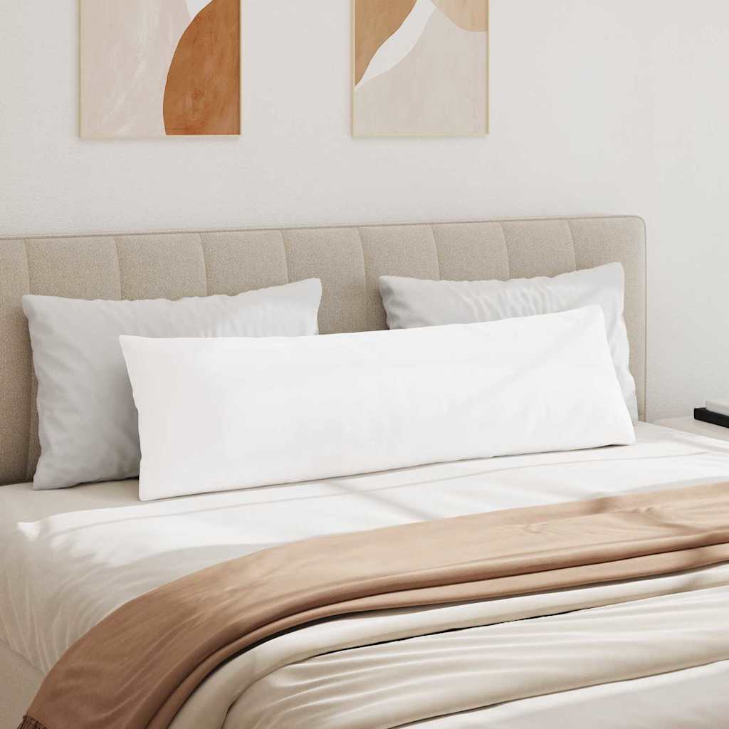 Sofa Kussens 2 stuks Wit 145 x 40 cm Stof is nu te koop bij PeponiXL, paradijselijk wonen!