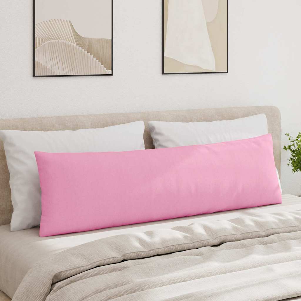 Sofa Kussens 2 stuks Roze 145 x 40 cm Stof is nu te koop bij PeponiXL, paradijselijk wonen!