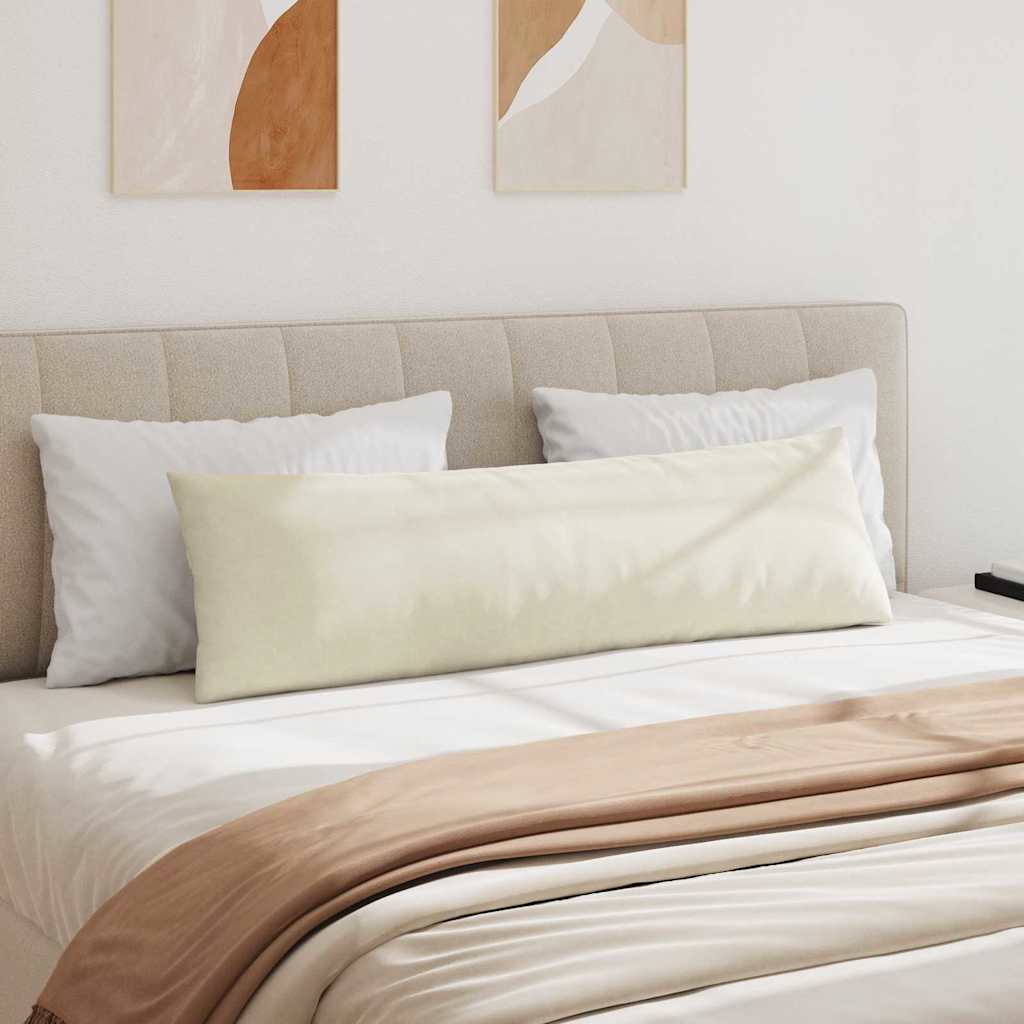 Sofa Kussens 2 stuks Crème 145 x 40 cm Cordstof is nu te koop bij PeponiXL, paradijselijk wonen!