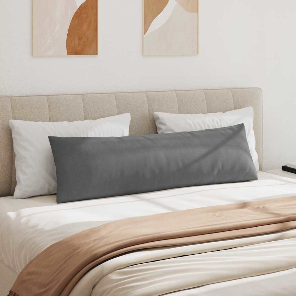 Sofa Kussens 2 stuks Donkergrijs 145 x 40 cm Stof is nu te koop bij PeponiXL, paradijselijk wonen!