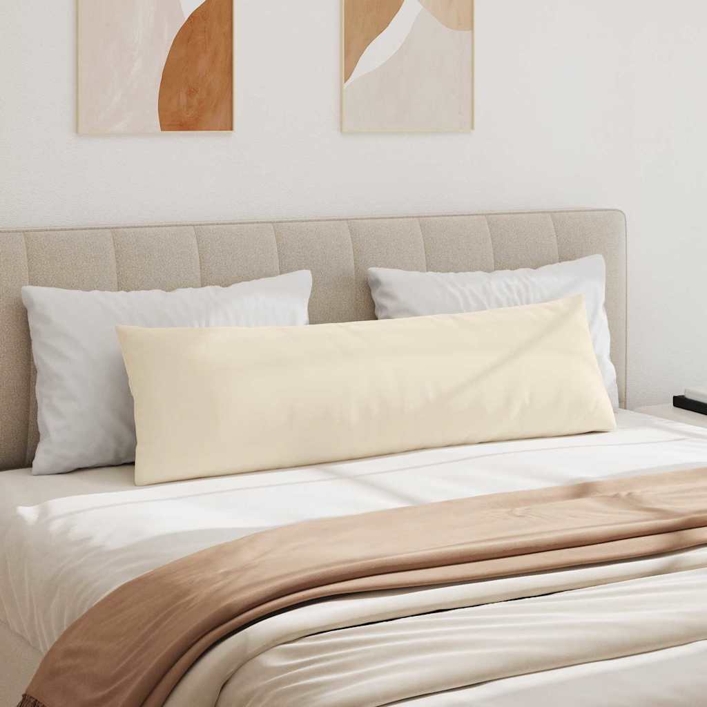Sofa Kussens 2 stuks Beige 145 x 40 cm Stof is nu te koop bij PeponiXL, paradijselijk wonen!