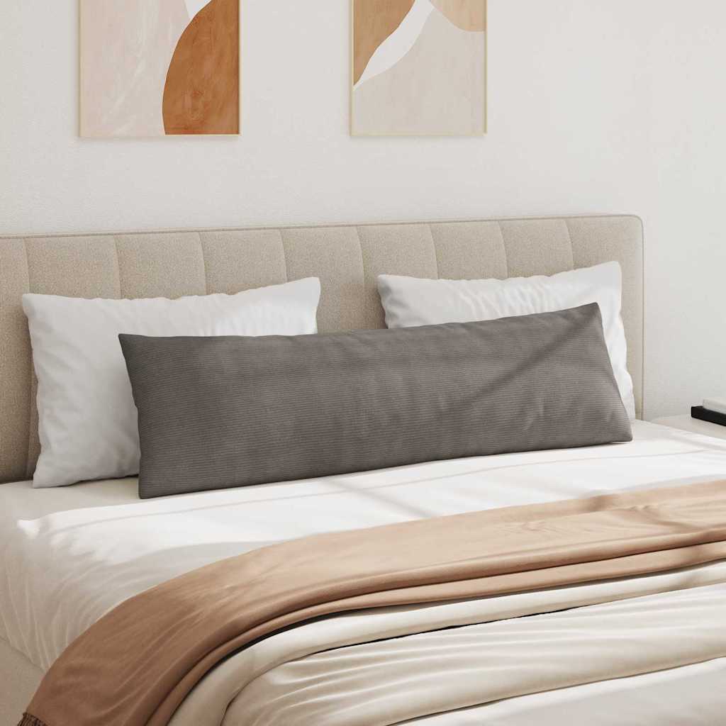 Sofa Kussens 2 stuks Lichtgrijs 145 x 40 cm Cordstof is nu te koop bij PeponiXL, paradijselijk wonen!