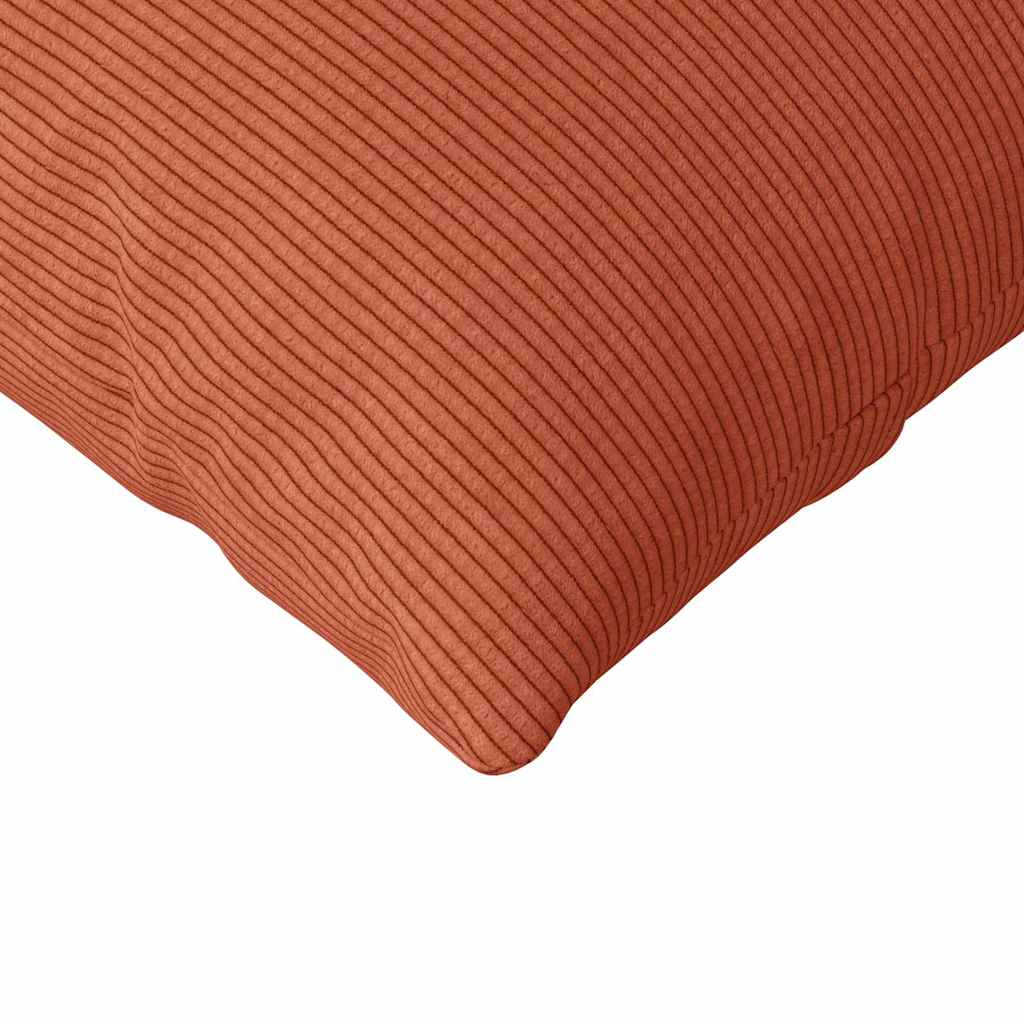 Sofa Kussens 2 stuks Rood-oranje 145 x 40 cm Cordstof is nu te koop bij PeponiXL, paradijselijk wonen!