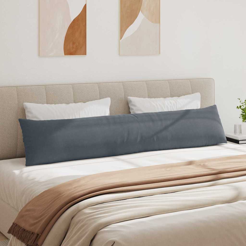 Sofa Kussens 2 stuks Donkergrijs 200 x 40 cm Cordstof is nu te koop bij PeponiXL, paradijselijk wonen!