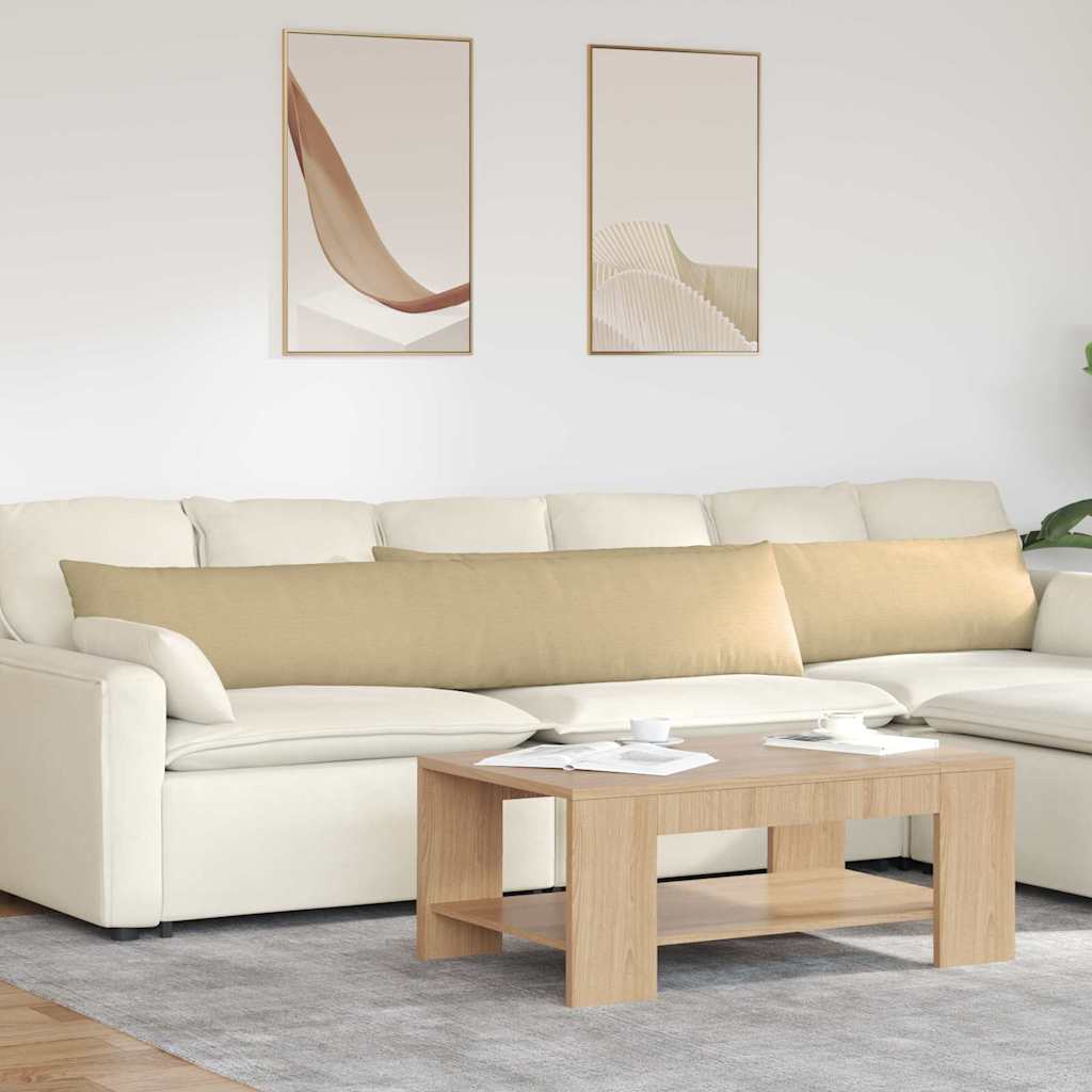 Sofa Kussens 2 stuks Grijs groen 200 x 40 cm Cordstof is nu te koop bij PeponiXL, paradijselijk wonen!