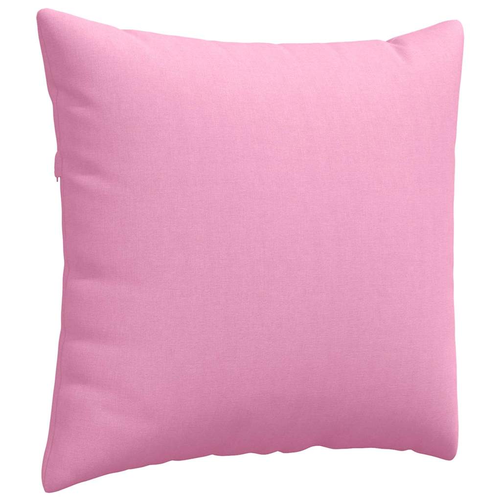 Sofa Kussens 2 stuks Roze 45 x 45 cm Stof is nu te koop bij PeponiXL, paradijselijk wonen!