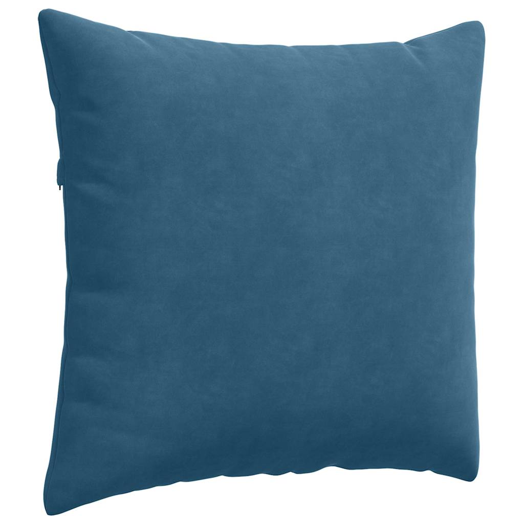 Sofa Kussens 2 stuks Blauw 45 x 45 cm Cordstof is nu te koop bij PeponiXL, paradijselijk wonen!