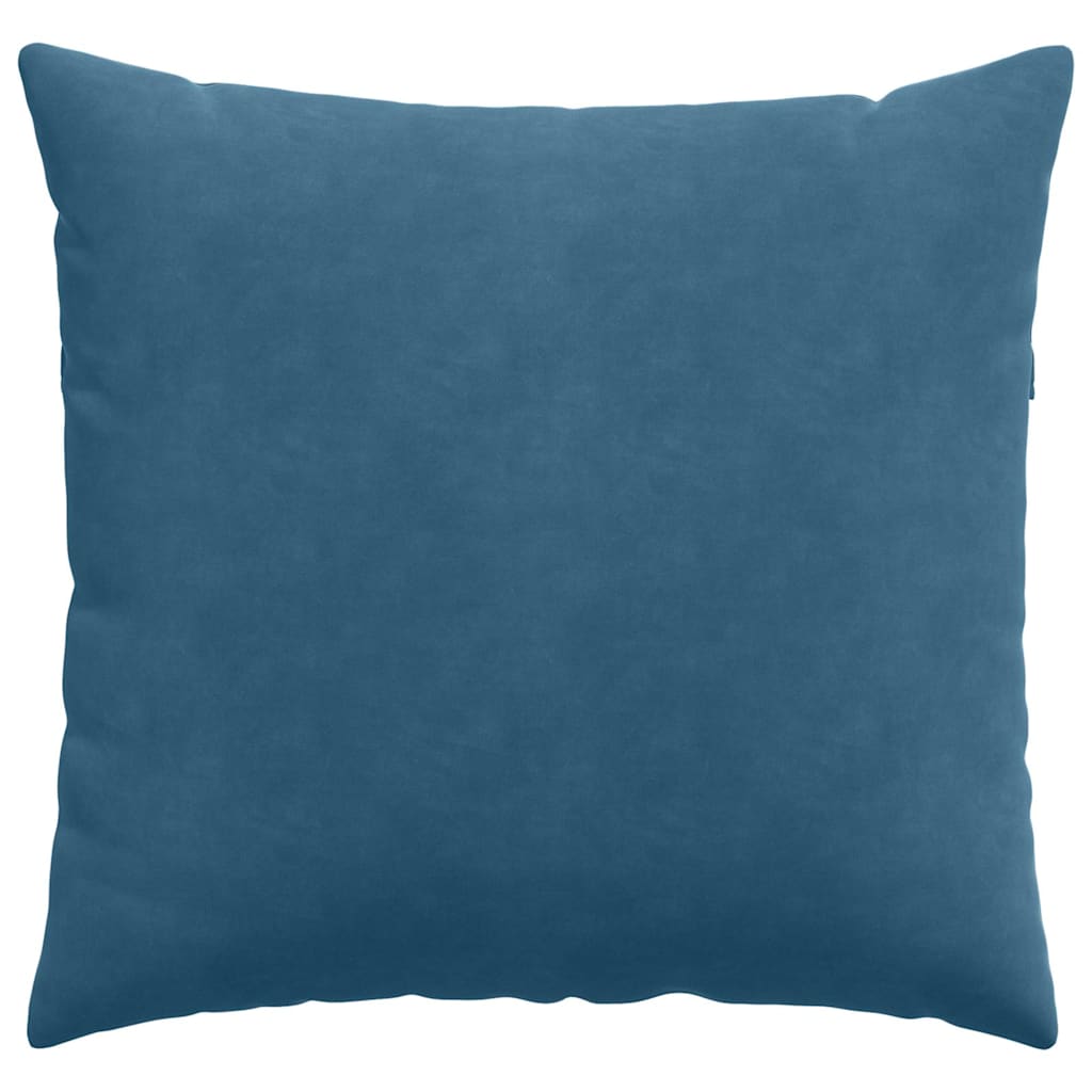 Sofa Kussens 2 stuks Blauw 45 x 45 cm Cordstof is nu te koop bij PeponiXL, paradijselijk wonen!