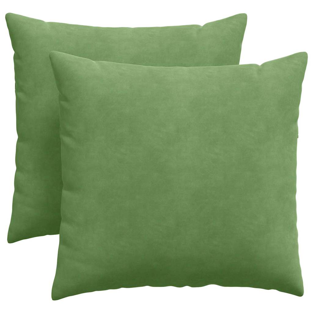 Sofa Kussens 2 stuks Lichtgroen 45 x 45 cm Cordstof is nu te koop bij PeponiXL, paradijselijk wonen!