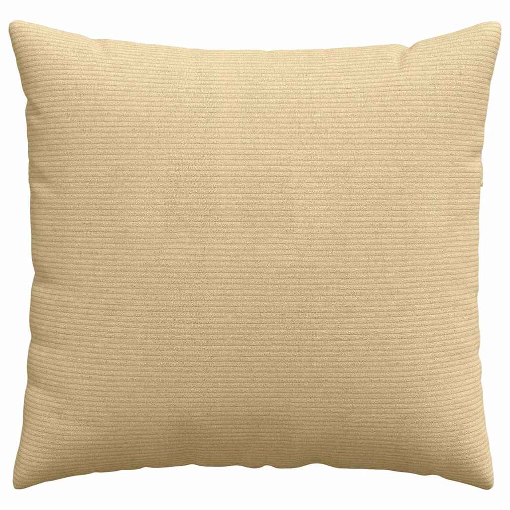 Sofa Kussens 2 stuks Grijs groen 45 x 45 cm Cordstof is nu te koop bij PeponiXL, paradijselijk wonen!