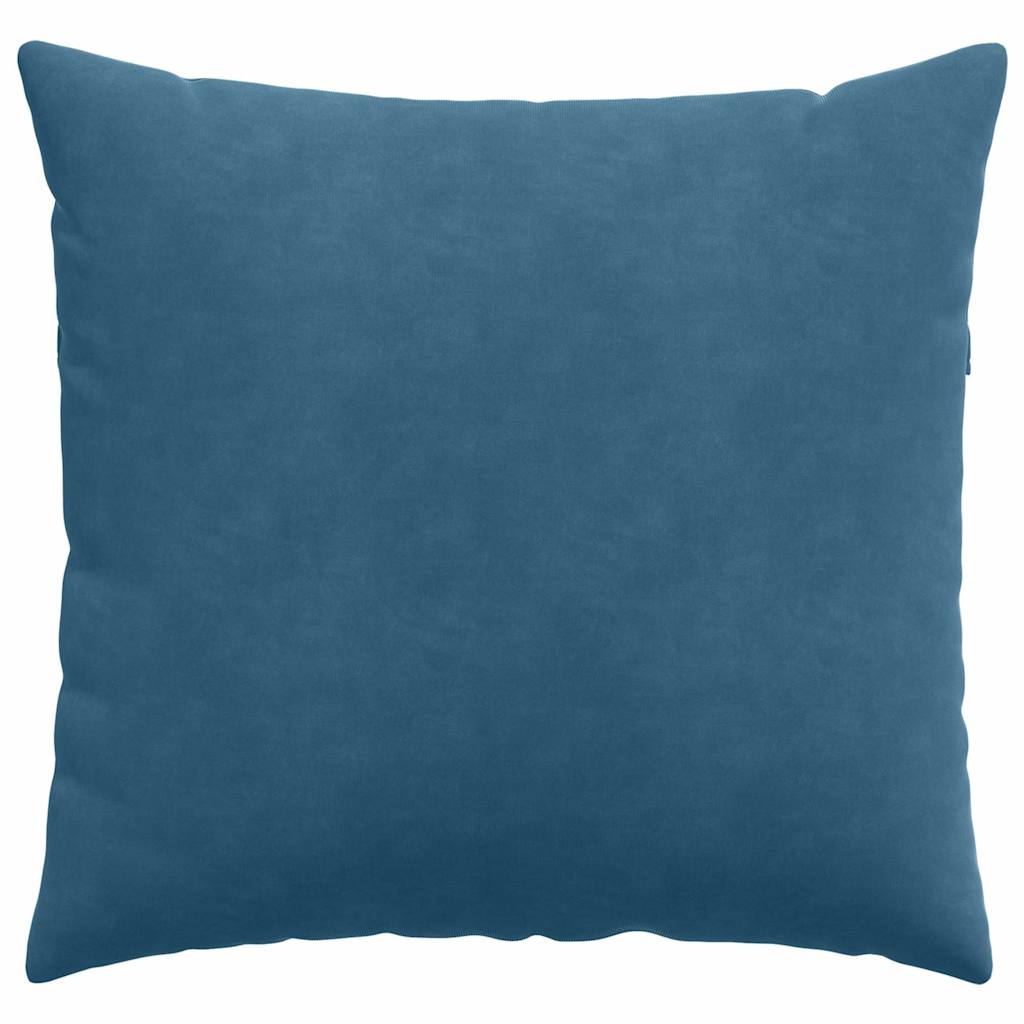 Sofa Kussens 2 stuks Blauw 50 x 50 cm Cordstof is nu te koop bij PeponiXL, paradijselijk wonen!