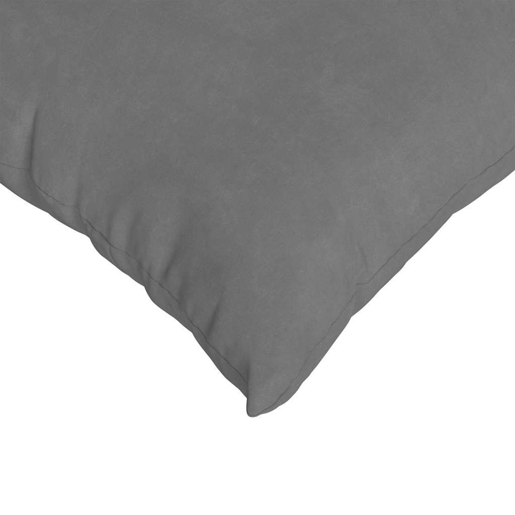 Sofa Kussens 2 stuks Donkergrijs 60 x 60 cm Stof is nu te koop bij PeponiXL, paradijselijk wonen!