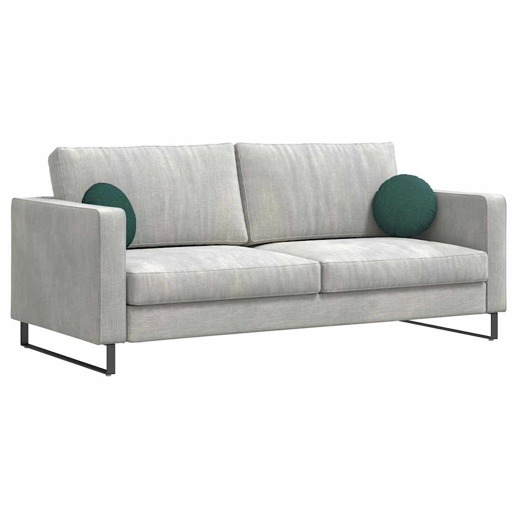 Zitkussens 2 pcs Donkergroen Ø30 x 13 cm Stof is nu te koop bij PeponiXL, paradijselijk wonen!