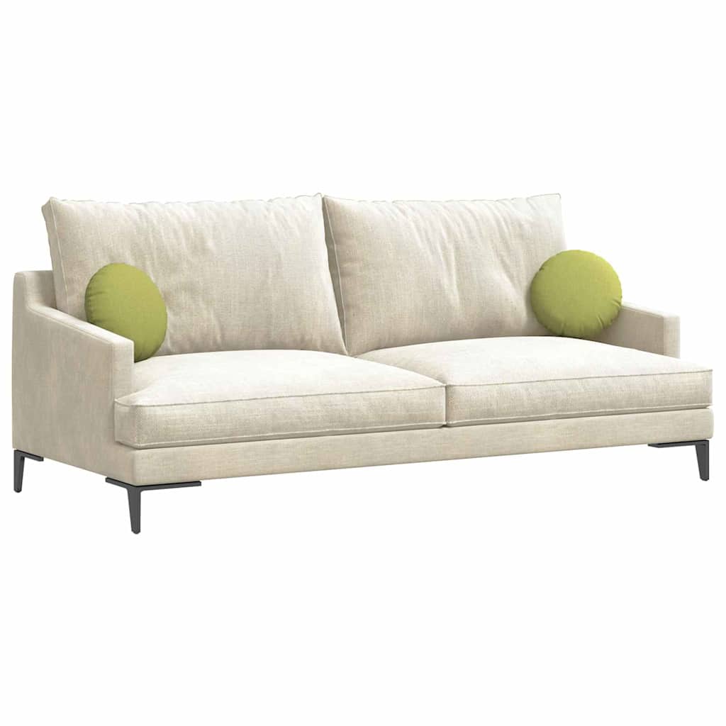 Zitkussens 2 pcs Lichtgroen Ø30 x 13 cm Stof is nu te koop bij PeponiXL, paradijselijk wonen!