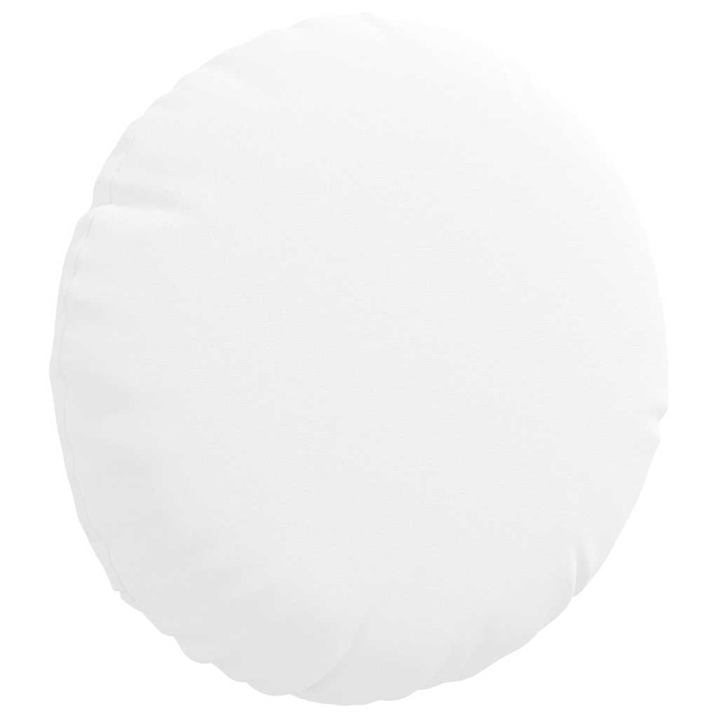 Zitkussens 2 pcs Wit Ø30 x 13 cm Stof is nu te koop bij PeponiXL, paradijselijk wonen!