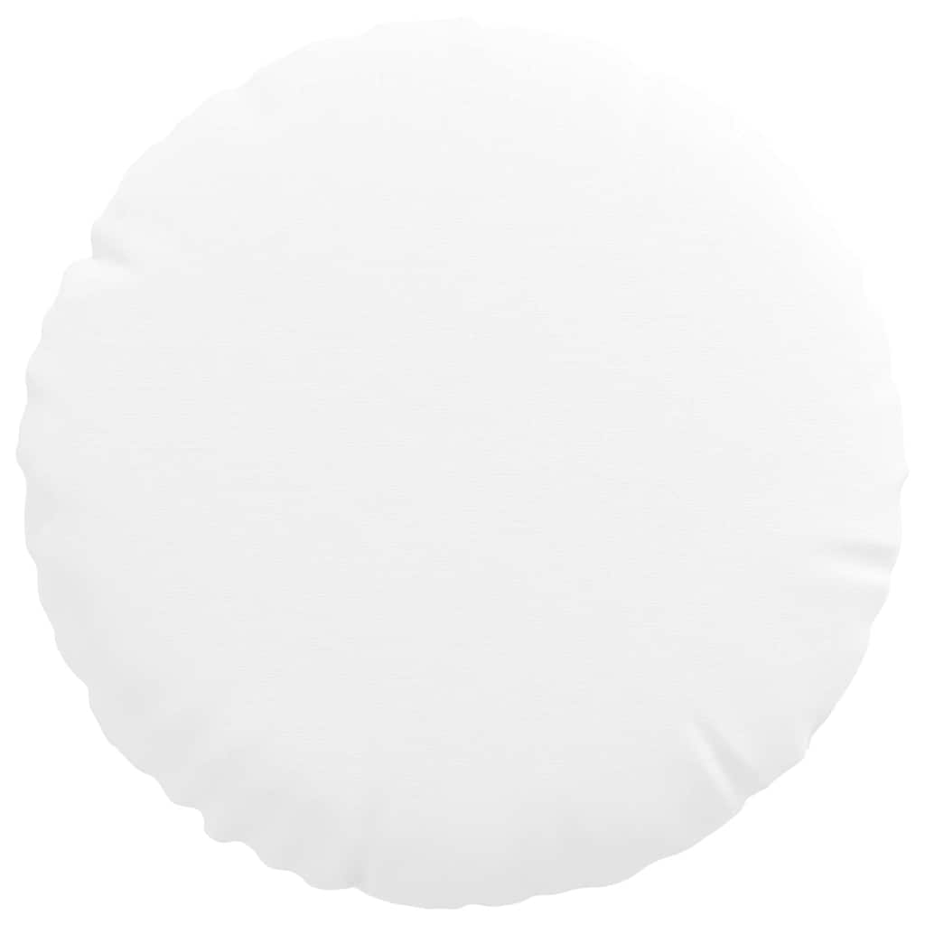 Zitkussens 2 pcs Wit Ø30 x 13 cm Stof is nu te koop bij PeponiXL, paradijselijk wonen!