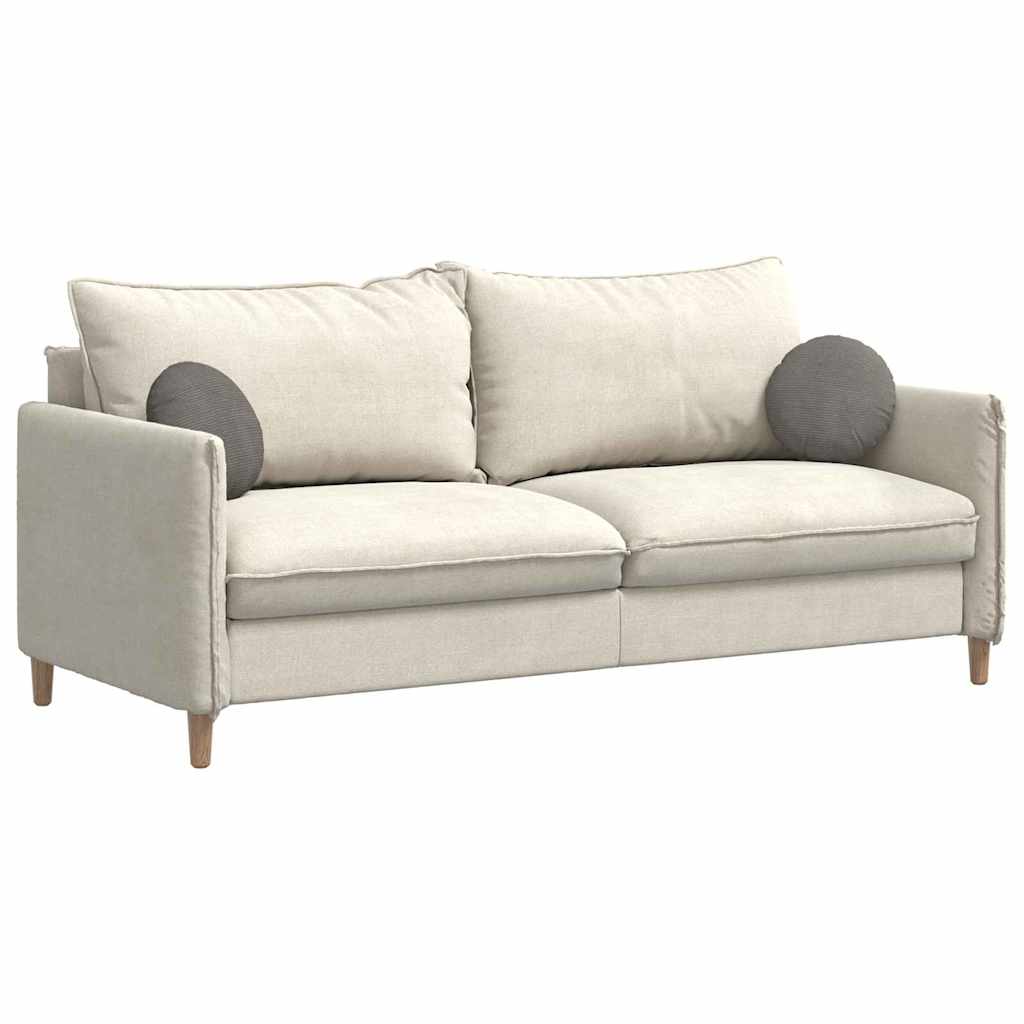 Zitkussens 2 stuks Lichtgrijs Ø 30 x 13 cm Cordstof is nu te koop bij PeponiXL, paradijselijk wonen!