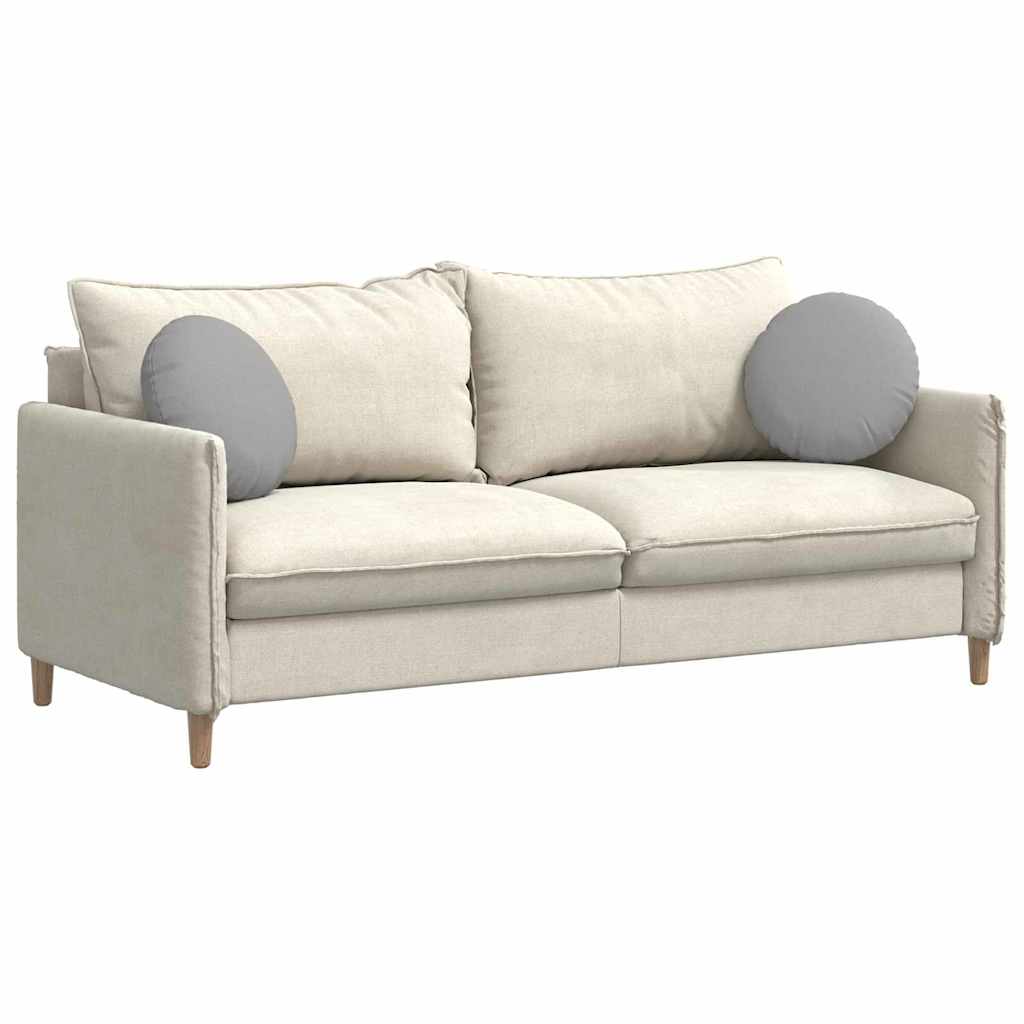 Zitkussens 2 pcs Wolkengrijs Ø40 x 13 cm Stof is nu te koop bij PeponiXL, paradijselijk wonen!