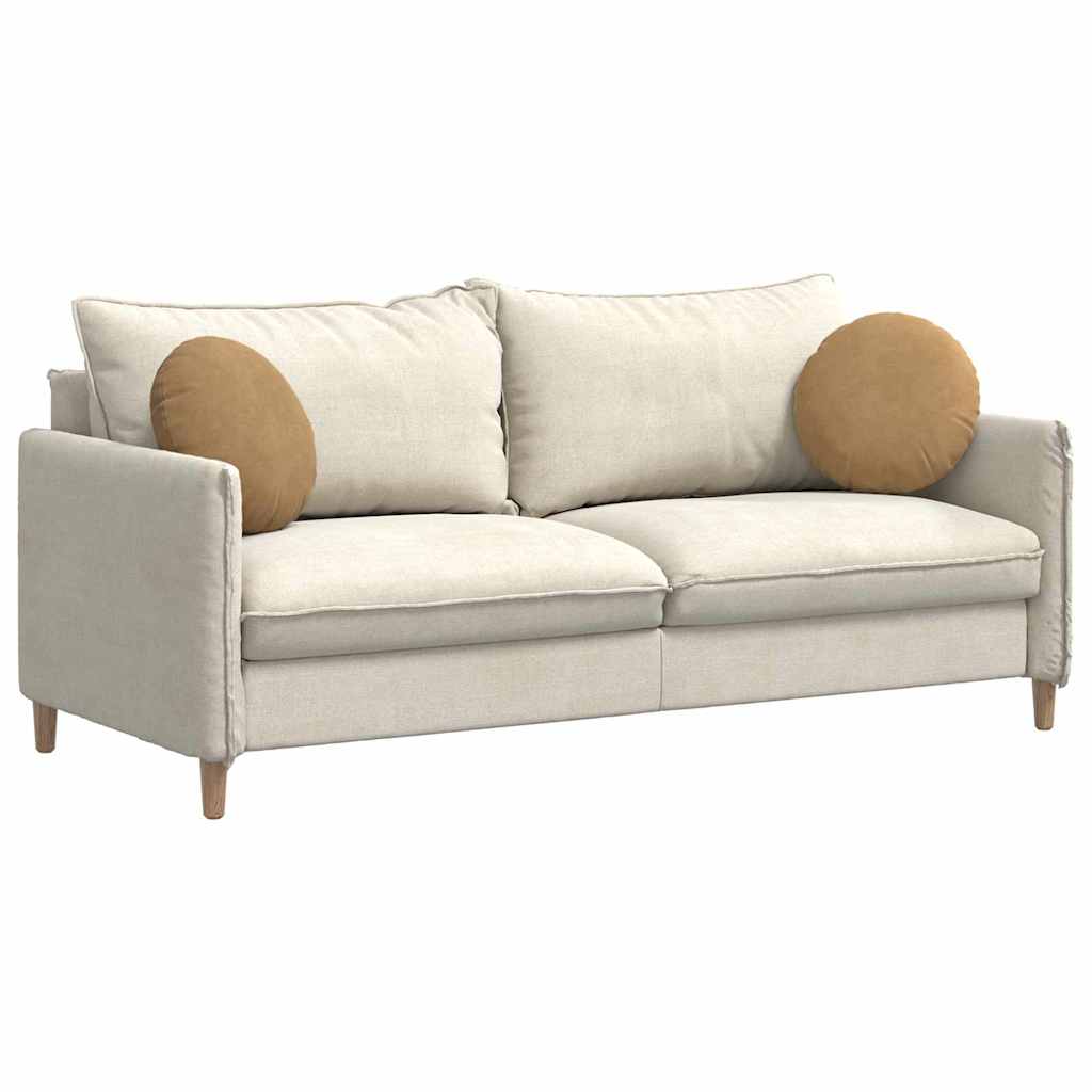 Zitkussens 2 stuks Bruin Ø 40 x 13 cm Fluweel is nu te koop bij PeponiXL, paradijselijk wonen!