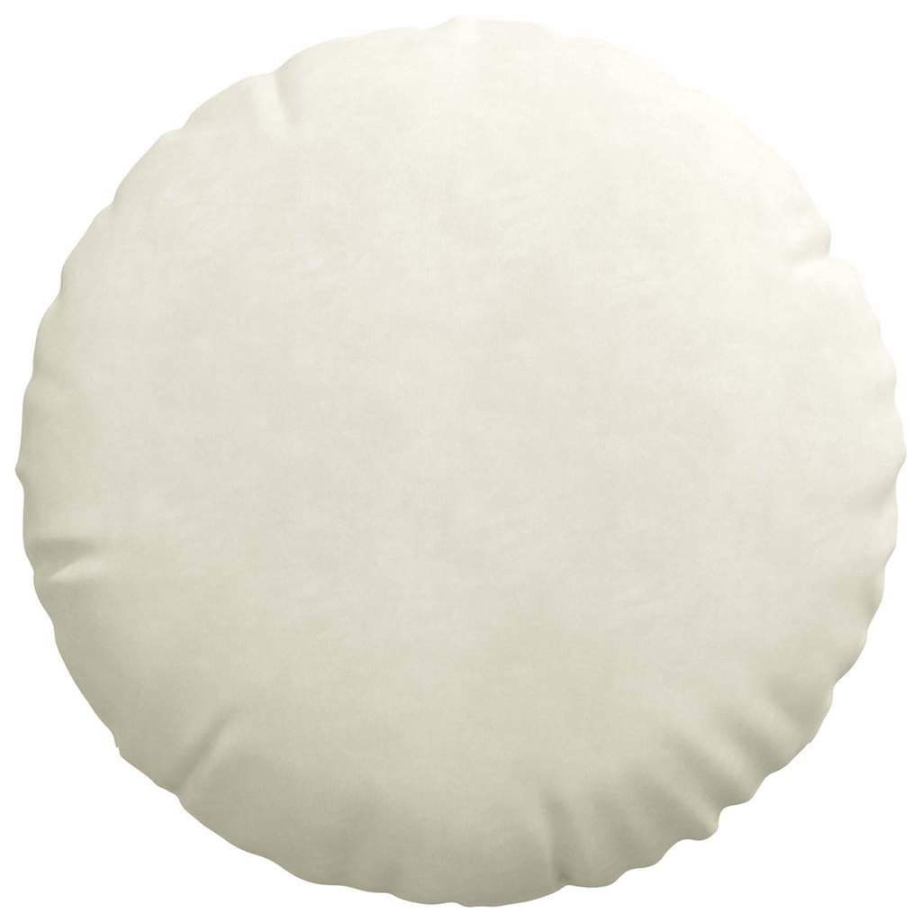 Zitkussens 2 stuks Crème Ø 40 x 13 cm Fluweel is nu te koop bij PeponiXL, paradijselijk wonen!