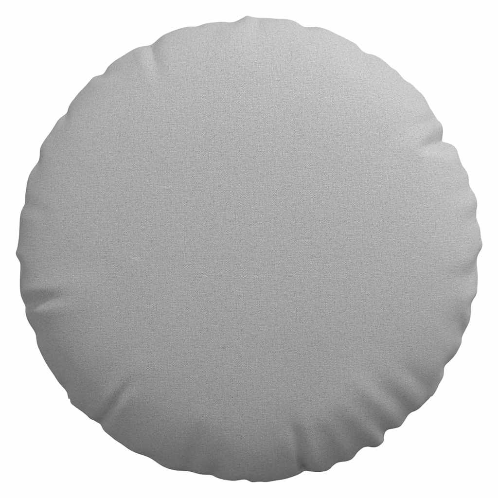 Zitkussens 2 pcs Wolkengrijs Ø60 x 21 cm Stof is nu te koop bij PeponiXL, paradijselijk wonen!
