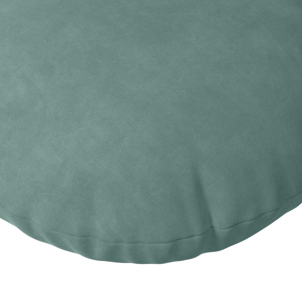 Zitkussens 2 pcs Zeegroen Ø60 x 21 cm Fluweel is nu te koop bij PeponiXL, paradijselijk wonen!