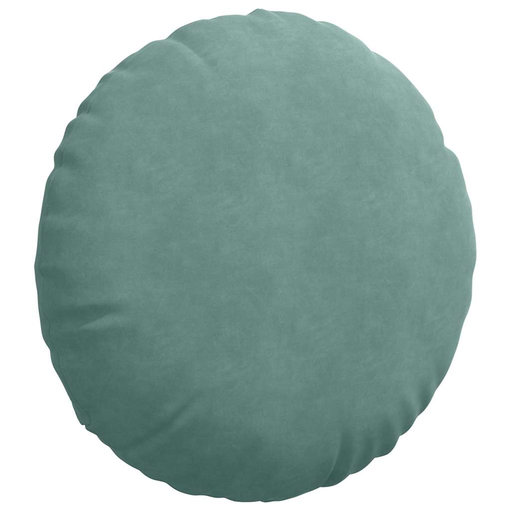 Zitkussens 2 pcs Zeegroen Ø60 x 21 cm Fluweel is nu te koop bij PeponiXL, paradijselijk wonen!