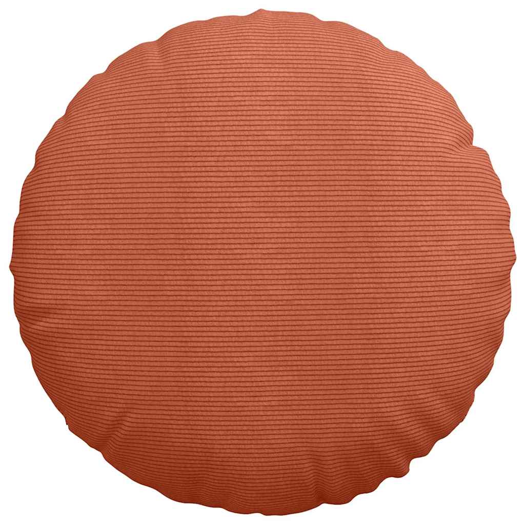 Zitkussens 2 pcs Rood-oranje Ø 60 cm Katoen Stof is nu te koop bij PeponiXL, paradijselijk wonen!