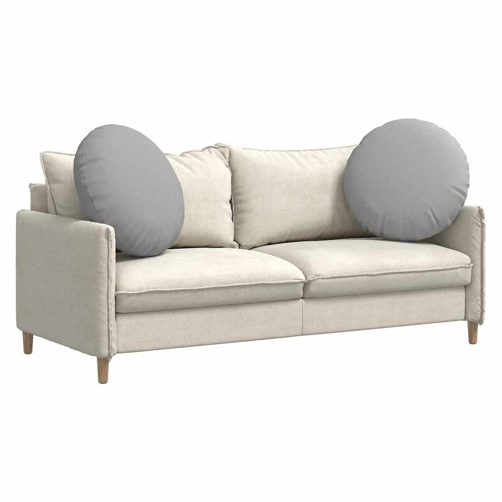 Zitkussens 2 pcs Wolkengrijs Ø80 x 29 cm Stof is nu te koop bij PeponiXL, paradijselijk wonen!