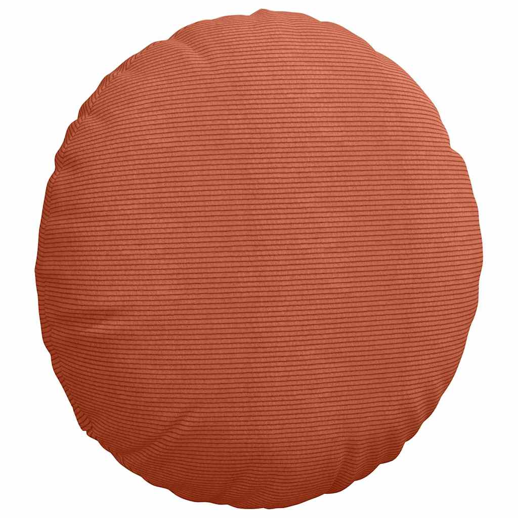 Zitkussens 2 pcs Rood-oranje Ø 80 cm Katoen Stof is nu te koop bij PeponiXL, paradijselijk wonen!