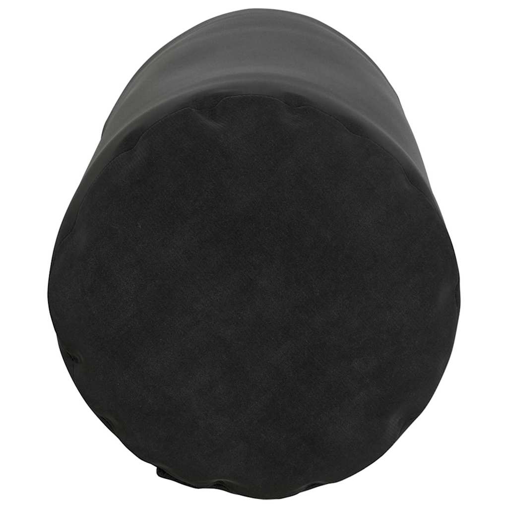 Bolster Kussens 2 stuks Zwart Ø 15 x 40 cm Cordstof is nu te koop bij PeponiXL, paradijselijk wonen!