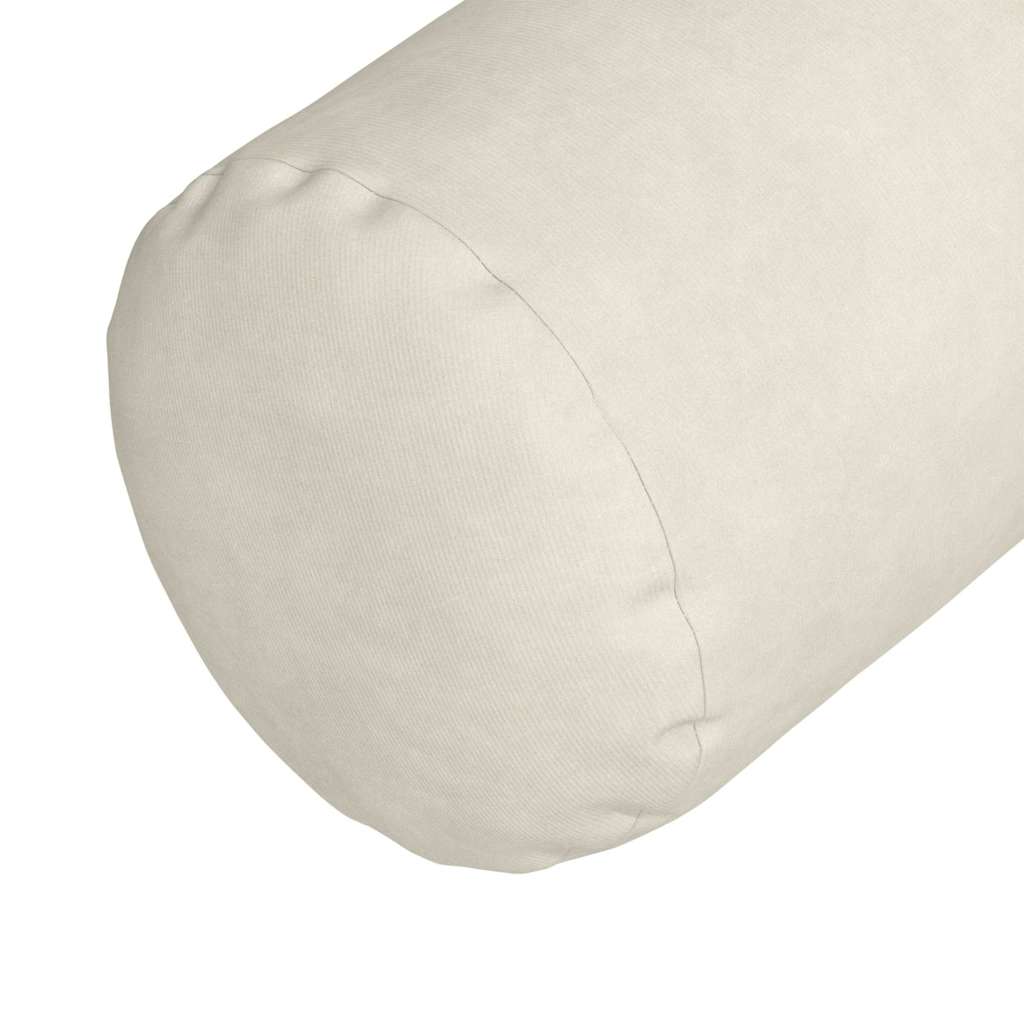 Bolster Kussens 2 stuks Crème Ø 15 x 40 cm Cordstof is nu te koop bij PeponiXL, paradijselijk wonen!