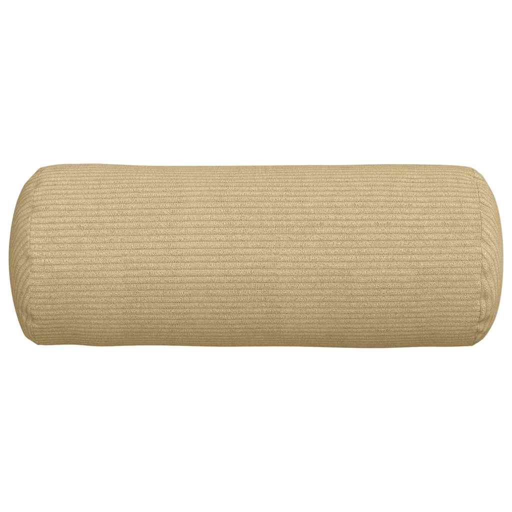 Bolster Kussens 2 stuks Grijs groen Ø 15 x 40 cm Cordstof is nu te koop bij PeponiXL, paradijselijk wonen!