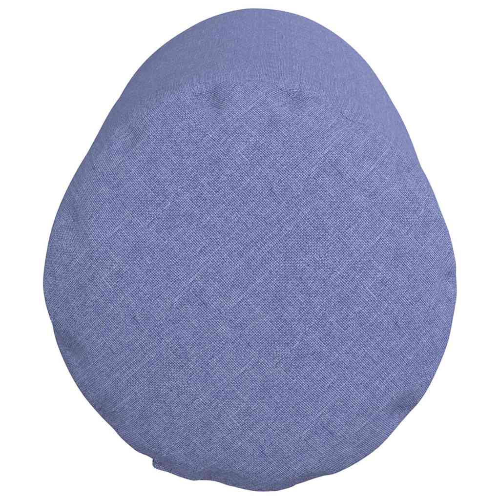 Bolster Kussens 2 stuks Jeans Blauw Ø 25 x 70 cm Stof is nu te koop bij PeponiXL, paradijselijk wonen!