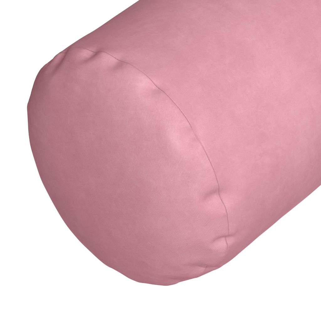 Bolster Kussens 2 stuks Roze Ø 25 x 70 cm Cordstof is nu te koop bij PeponiXL, paradijselijk wonen!
