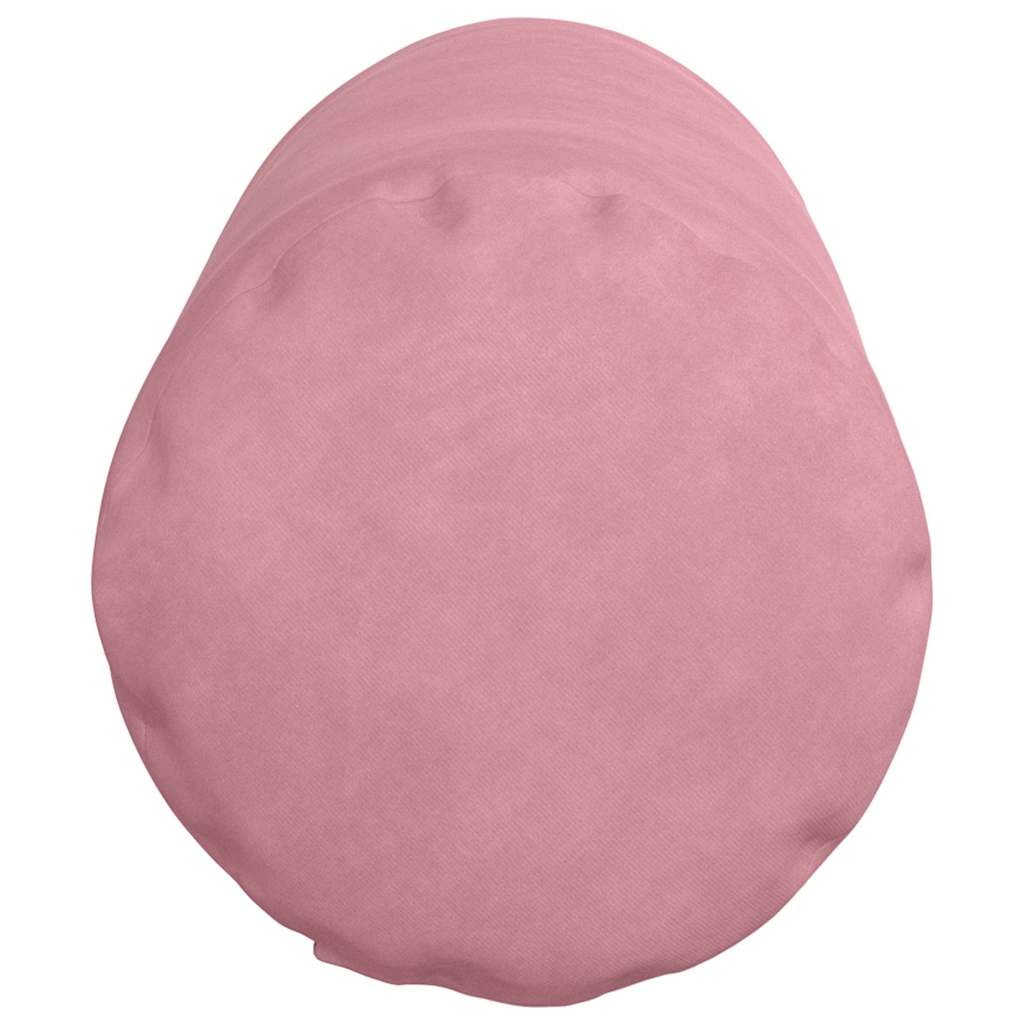 Bolster Kussens 2 stuks Roze Ø 25 x 70 cm Cordstof is nu te koop bij PeponiXL, paradijselijk wonen!