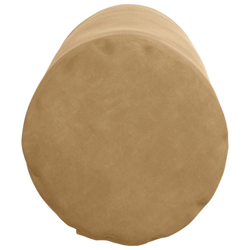 Bolster Kussens 2 stuks Bruin Ø 25 x 70 cm Cordstof is nu te koop bij PeponiXL, paradijselijk wonen!